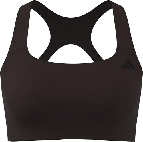 adidas Women's Optime Workout Medium Support Bra, Aurora Coffee, XXL