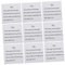 UKCOCO 20 Feuilles Ruban de réparation correctifs Gonflable Colle Trou kit de réparation de Piscine Ruban adhésif Patch en Caoutchouc Patch de lit d'air Bande de réparation de lit d'air