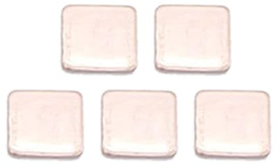 BUBEFSKD 5 Uds 15mm X 15mm 0 3mm-2 0mm PC GPU CPU Disipador Térmico Parche De Enfriamiento Cobre Almohadillas Térmicas para Ordenador Portátil IC Chipset Radiador CPU GPU Enfriador Disipador Térmico