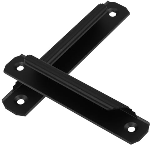 Anneome 2 pezzi Maniglia per Finestre Scorrevoli in Lega di Alluminio Resistente Maniglie per Porte e Zanzariere Scorrevoli Facile Installazione per Mobili e Armadi Design Moderno ed