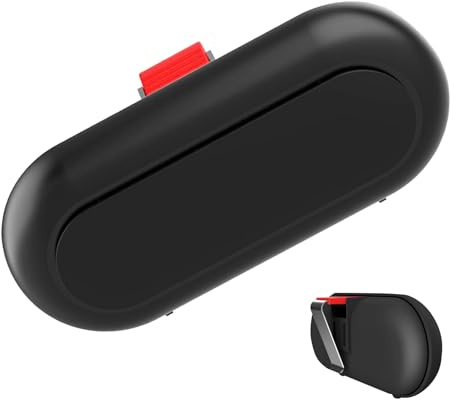 Ayrirel Sunglasses Holder for Car Visor,Car Sunglasses Holder Black Glasses Storage Protective Box Sunglasses Organiser for Most Car Models Interior Accessories