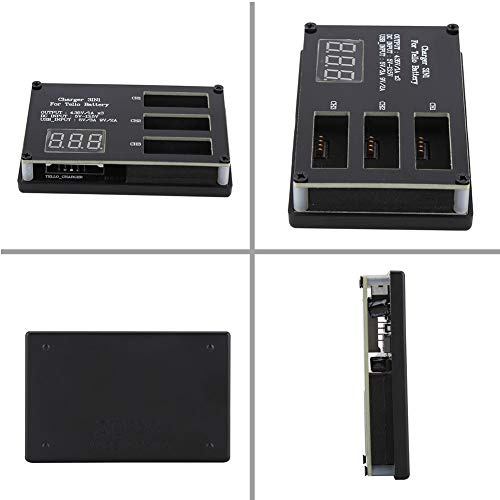 Yinhing 3 In Multi Battery Intelligent Charging Hub for Tello Drone Versatile Charging Station With LED Indica Tors And Features for Drone Enthusiasts And Hobbyists