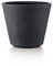 Teraplast Ribeira 50cm Fioriera, Plastica 100%, Antracite, 50 cm