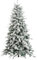 STI Albero di Natale Abete Innevato Alaska h 180cm 1366 Rami Effetto Realistico