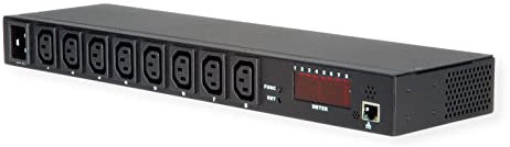 Value Regleta de enchufes Value IP de 8 vías, para Montaje en Rack de 19.