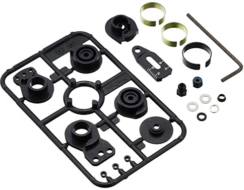 TAMIYA Aluminium servo Horn Set with HT servos. #300054893