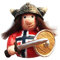 3D-Kühlschrankmagnet, Wikinger-Pirat, Norwegen, Souvenir, Geschenk, Heimküche, Dekoration, Magnetaufkleber, Norwegischer Kühlschrank-Magnetsammlung