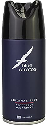 Blue Stratos Deodorierendes Körperspray, 150 ml