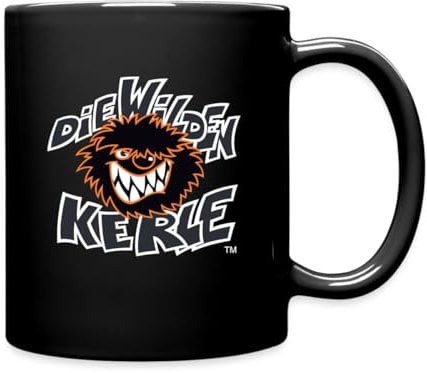 Spreadshirt Die Wilden Kerle Logo Wild Tasse Einfarbig, One size, Schwarz