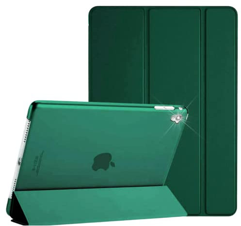 For Apple iPad (Air 1st / Air 2nd / iPad 5th / iPad 6th) Generation Case Cover - 9.7-Inch - Auto Wake/sleep - Model No. A1474-A1475-A1476-A1566-A1567-A1822-A1823-A1893-A1954 (Emerald Green)