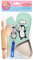 Heless 232 - Baking Set for Children in Penguin Dot Design, 5-Piece Baking Accessories with Oven Glove, Heart Baking Mould, Rolling Pin & Wooden Spoon and Whisk