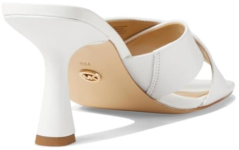 Michael Kors 40S3CLMS1L-085 Clara Mule Donna, Optic White EU 37