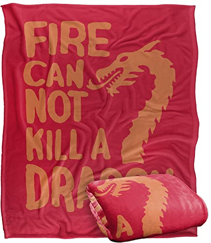 GAME OF THRONES Blanket, 152 x 127 cm The Viserys Silky Touch Super Soft Throw Blanket