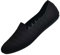 Puxowe Damen Ballerina Slip On Stricken Kleid Flache Schuhe Runde Zehe Ballerina Walking Pumps Schuhe für Frauen Bequem Elegant 39 EU Black