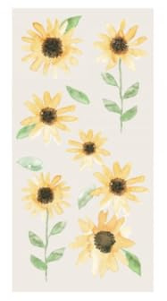 IB Laursen Serviette Sonnenblumen 16 Stck - B: 40 L: 40