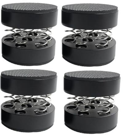 melairo 4 Pezzi Piedini Isolanti per Altoparlanti AMP da Utilizzare per Giradischi Altoparlanti Audio Stereo Piedini per Amplificatori