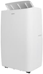 OCEANIC Climatiseur mobile monobloc réversible - chaud/ froid - 4000W - 14000 BTU - Programmable - Classe énergétique A - blanc