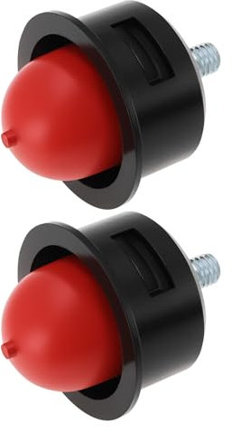 YINETTECH 2pcs Lawn Mower Oil Bubble Oiler Lawn Mower Rubber Oil Ball 23064000101 Compatible with Cobra DG350 M40C M41C Lawn Mower Accessories