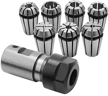 Niejgay 7 pezzi ER11 1-7mm pinze con ER11A 5mm Il motore Albero Titolare Estensione