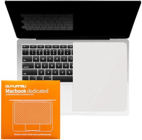 BEPSYOM Bildschirm Reinigungstuch zum Bildschirm Schutz vor Schmutz auf der Laptop Tastatur, Kompatibel mit Laptop 15, 16 (15/16 Zoll)