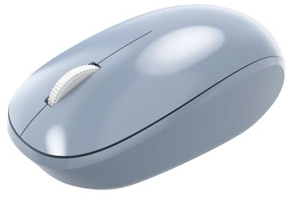 Incase Bluetooth Mouse – Designed by Microsoft – Compact & Sculpted for Comfort, 12-Month Battery Life, Fast-Tracking Sensors, Precision Navigation Across Multiple Surfaces, 1 AA Battery (Pastel Blue)