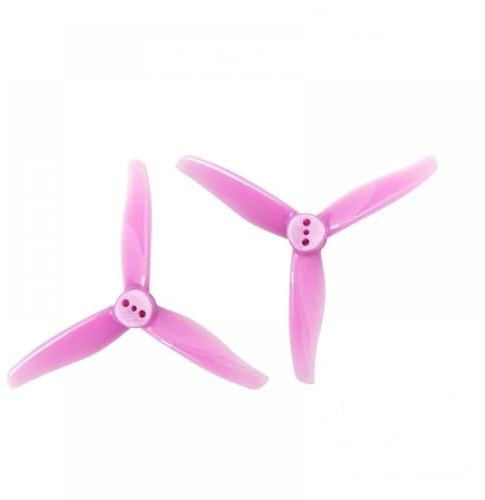 Passend Kompatibel mit 6 Paar 12 Paar 3016 1,5 m 2 mm Loch 3 Zoll CW CCW FPV Propeller, kompatibel mit 3 Zoll FPV Drohnen(12PAIR 2MM PURPLE)