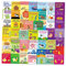 Lurrose 60 Stück Hinweis kindergeburtstags mitgebsel Geburtstagsgeschenk Lunchbox Notizen Party Witze lustig Lunch-Box Lunchboxen Lunchbox-Karten für Papierstau Yellow