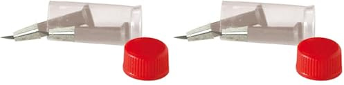 Fiskars 1003757 Lames de Rechange, Blanc, 5 x 1,3 x 5 cm (Lot de 2)