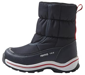 Reima - Pikavari Winterstiefel für Kinder - Wasserdichte Stiefeletten mit Fleecefutter und reflektierenden Details, isolierte und vegane Winterschuhe für Kinder, Jungen und Mädchen - Navy, 30