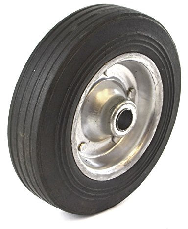 AB Tools-Toolzone 8 (200mm) Steel Replacement Jockey Wheel Tyre Tire Trailer 19mm Bore TE929