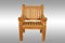 MALO Garden Hochwertiger Teak EINSITZER Parkbank Elefantenbank Gartenbank Sitzbank Garten Bank