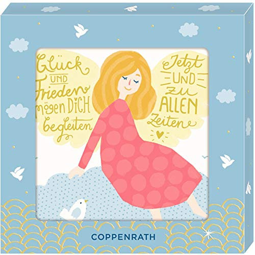 Leinwandbild - Glück und Frieden: Kleiner Segensgruß