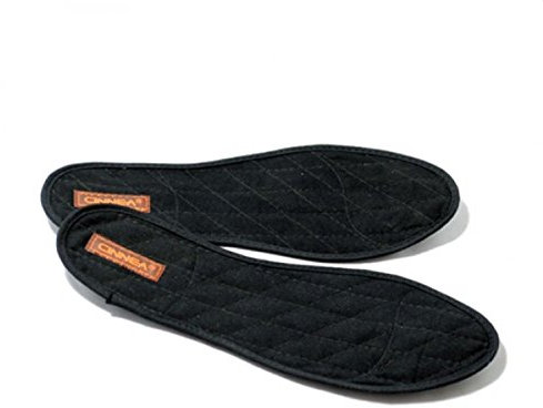 Unbekannt Cinnea Zimtsohlen / Zimt Einlegesohlen / Zimt Schuheinlagen / Zimt Einlagen, 39 EU, Schwarz