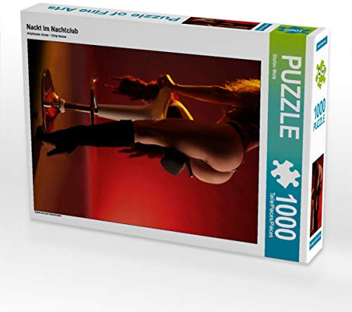 CALVENDO Puzzle Nackt im Nachtclub 1000 Teile Puzzle hoch | Lege-Größe cm Foto-Puzzle für glückliche Stunden
