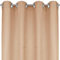 Bestlivings Blickdichte Sandgraue Gardine mit Ösen in 140x245 cm (BxL), in vielen Größen und Farben