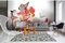 Vlies Fototapete SCHMETTERLING UND ORCHIDEEN 375 x 250 cm | Vliestapete - Wandtapete inklusive Kleister | PREMIUM VLIES QUALITÄT