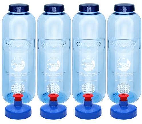 Acala Trinkflaschen Grosses Flaschen Set Grip 1,0 Liter Sport
