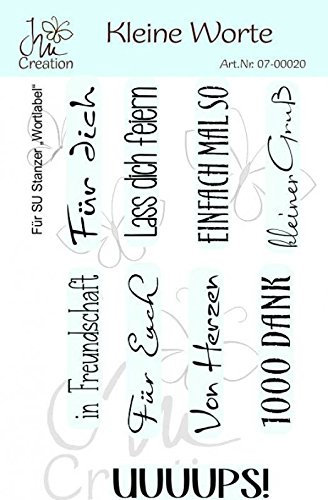 JMC Stempelgummi - Kleine Worte