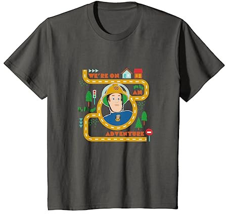 Kinder Feuerwehrmann Sam T-Shirt, Adventure, viele Größen+Farben T-Shirt