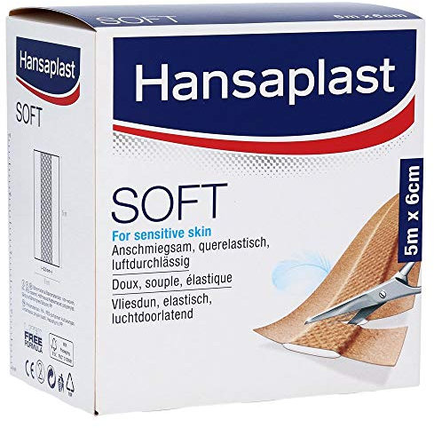 Hansaplast Soft Pflaster 6 Cmx5 M Rolle