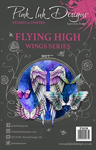 Pink Ink Designs Clear Stamp-Flying High, A5