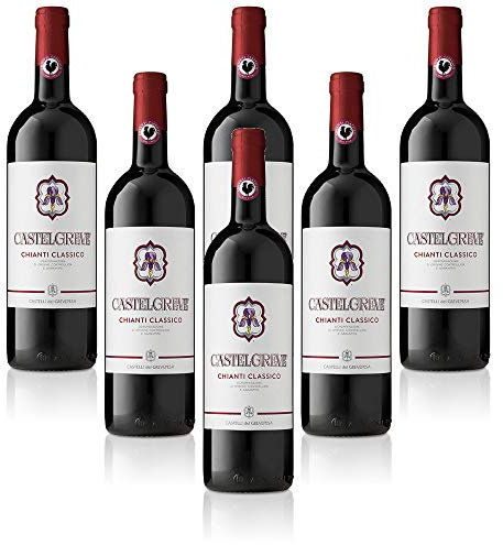Chianti Classico DOCG Castelgreve Castelli del Grevepesa Castelgreve Vino Rosso italiano (6 bottiglie cl. 75)