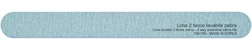 Lima lavable Zebra de doble cara - granos duros 100/180