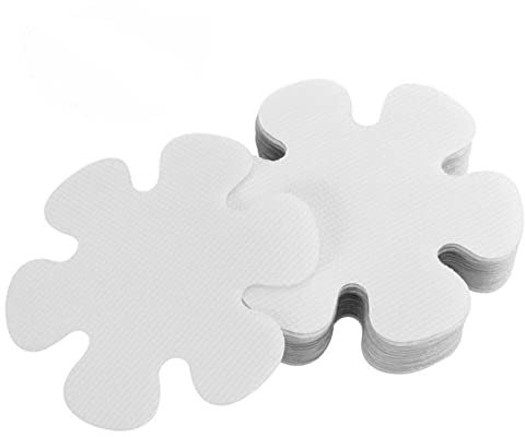 20 Pezzi Adesivi per Vasca da Bagno Antiscivolo a Forma di Fiore Pedane Doccia di Sicurezza Applicazioni adesive Antiscivolo per vasche da Bagno