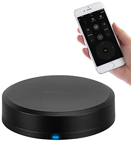 auvisio TV Fernbedienung: Lernfähige IR- & Funk-Fernbedienung, Temperatur/Luftfeuchtesensor, App (Alexa Thermometer, IR-Universal, 433)