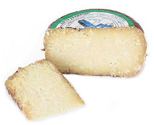 Ganzer Käselaib 1,2 kg - PECORINO TOSCANO DOP aus CASENTINO - 4 MONATE gereift - Käse aus BERGSCHAFMILCH - Direkt aus Italien