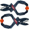 2 x Piher Spann-Zange 8,5 x 7,5 cm Einhand Schnell-Zwingen Spann Klemme Einhandzwinge