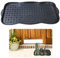 VORX Bandeja multiusos para botas de zapatos, bandeja de goma para mascotas, bandeja de plantas, antideslizante, 80 x 40 x 3 cm, para interiores y exteriores, polipropileno, lavable, fácil de limpiar