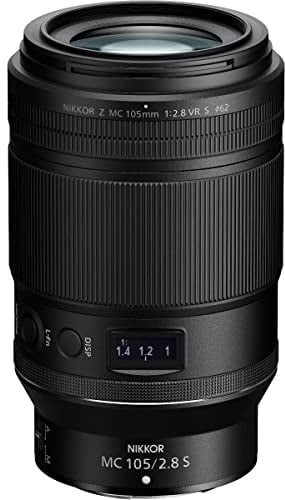 Nikon Nikkor Z-MC, 105 mm, f/2.8 VR S, professionelles Makro-Prime-Objektiv für spiegellose Kameras der Z-Serie, Modell Nikon