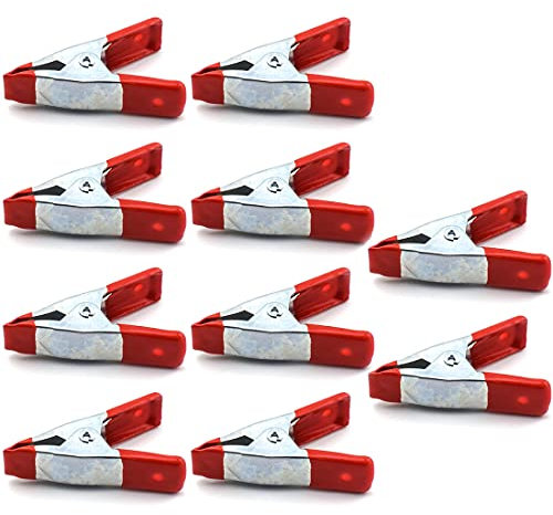 10 PCS Spring Clamps 4 Inch Heavy Duty Metal Spring Clamps for Home Improvement and Photography Projects